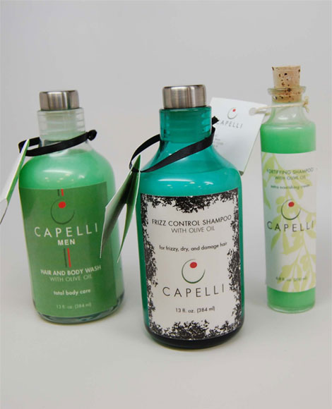 Capelli's packaging design