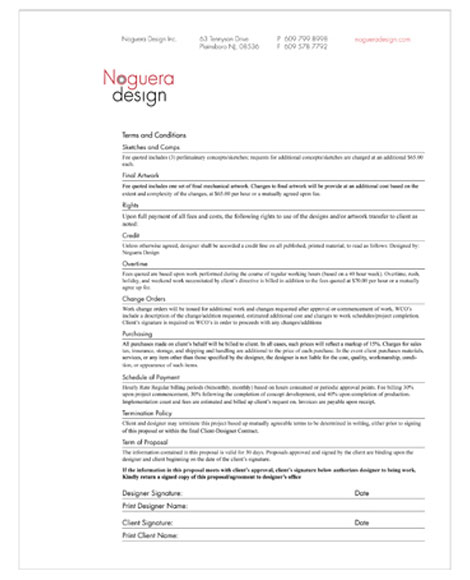 Noguera Design Form