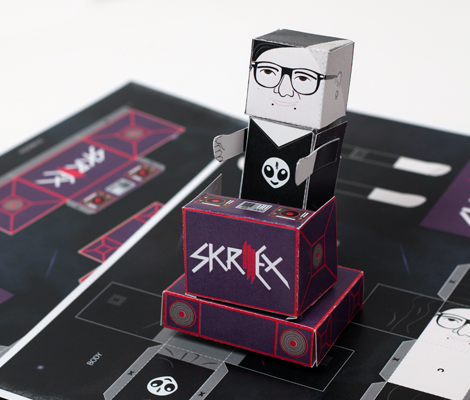 Skrillex doll completely assemble